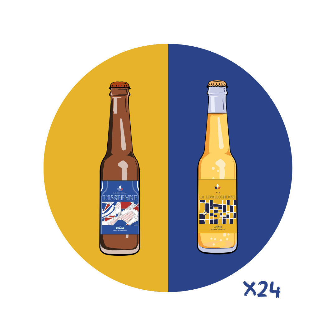 Pack Découverte - L'Isséenne Originale 12x33cl / La Levalloisienne 12x33cl