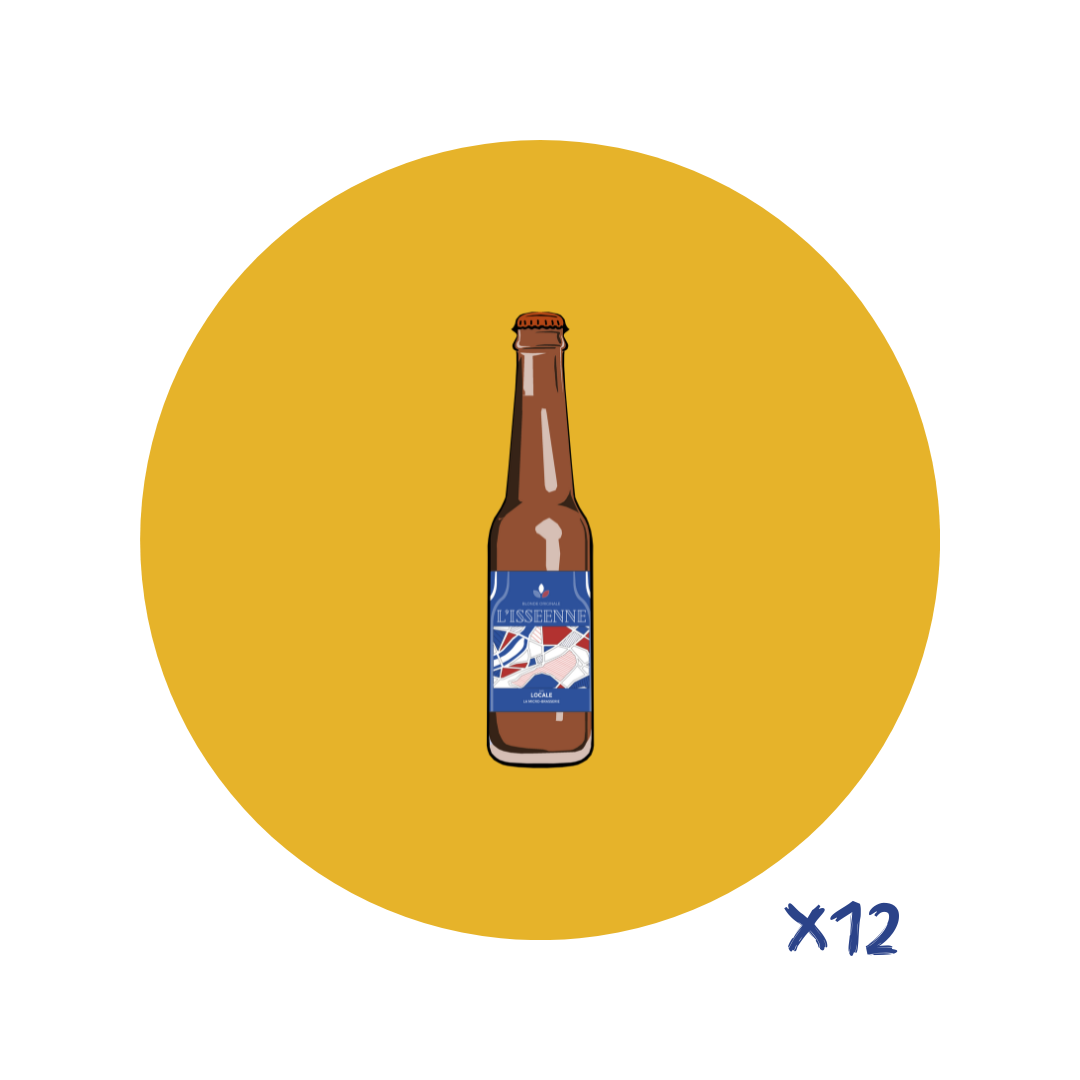 L'Isséenne - blonde originale - Pack de 12 Bouteilles 33cl