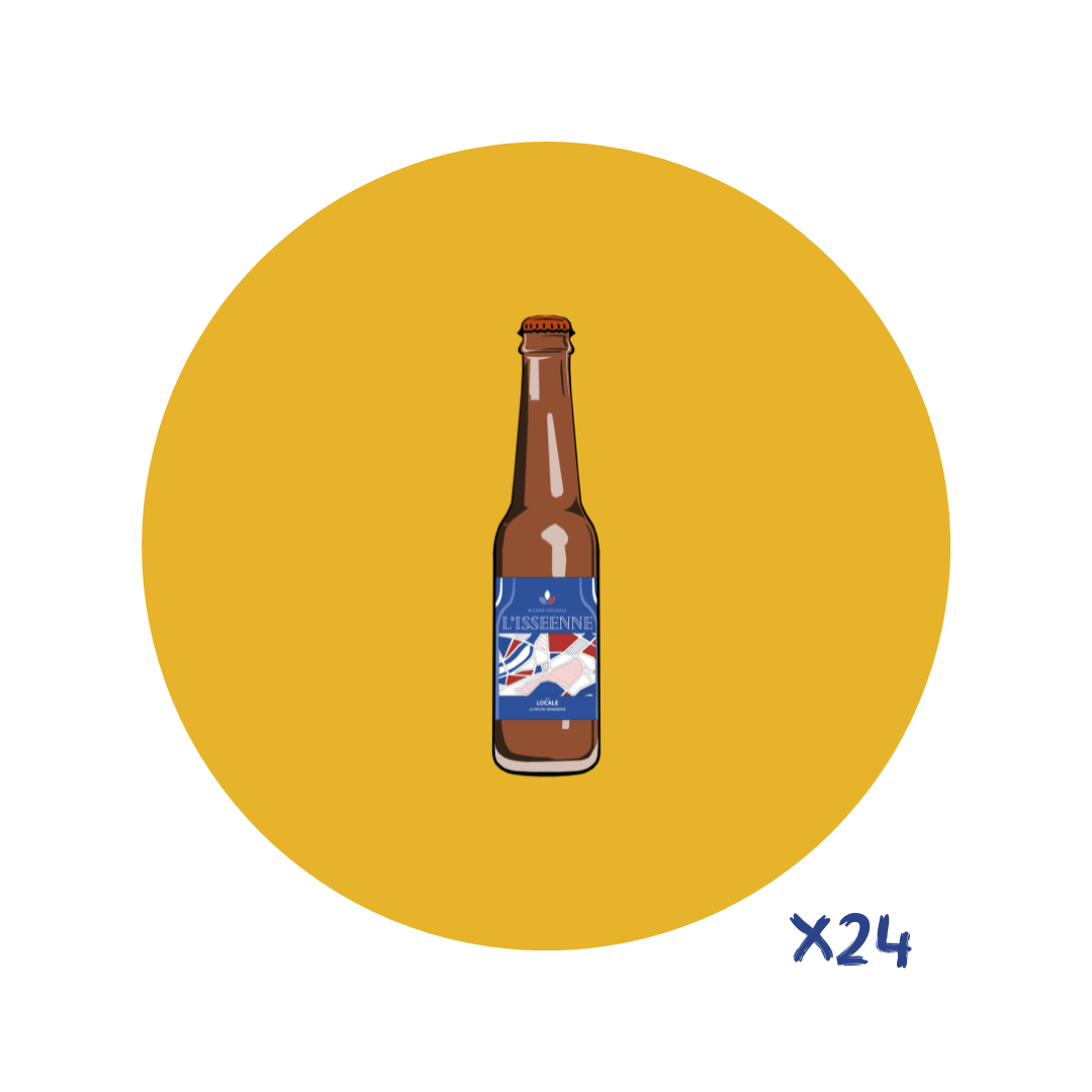 L'Isséenne - blonde originale - Pack de 24 Bouteilles 33cl